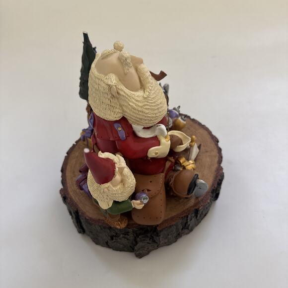 Enesco Christmas Just Believe Santa Figurine Dennis Brown Collectible - Picture 4 of 10